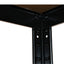ETAGERE METAL CHARGES LOURDES DOUBLE MODULABLE L210xP40xH150 CM NOIR (3)