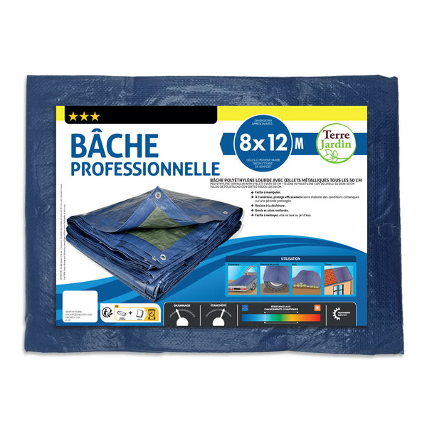 BÂCHE PROFESSIONNELLE (8) & BÂCHE PROFESSIONNELLE 8 X 12 M (1)