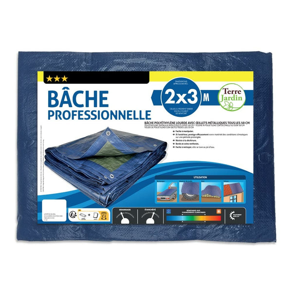 BÂCHE PROFESSIONNELLE (3) & BÂCHE PROFESSIONNELLE 2 X 3 M (1)