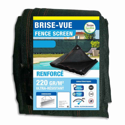 BRISE-VUE RENFORCÉ 220 G/M² (1) & BRISE-VUE RENFORCÉ 220 G/M² 1 X 5 M (1)