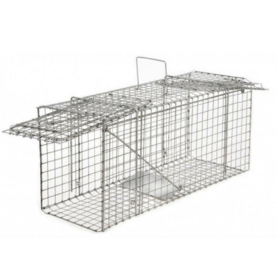 CAGE ANTI-NUISIBLE DOUBLE ENTRÉE 66 CM