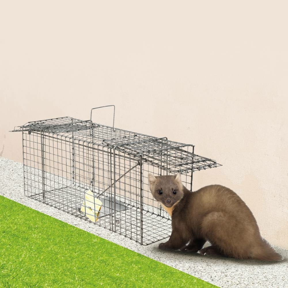 CAGE NUISIBLES DOUBLE ENTRÉE 33 CM (3)