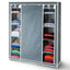 ARMOIRE DRESSING 3 PORTES (3) & ARMOIRE 3 PORTES GRISE (2)