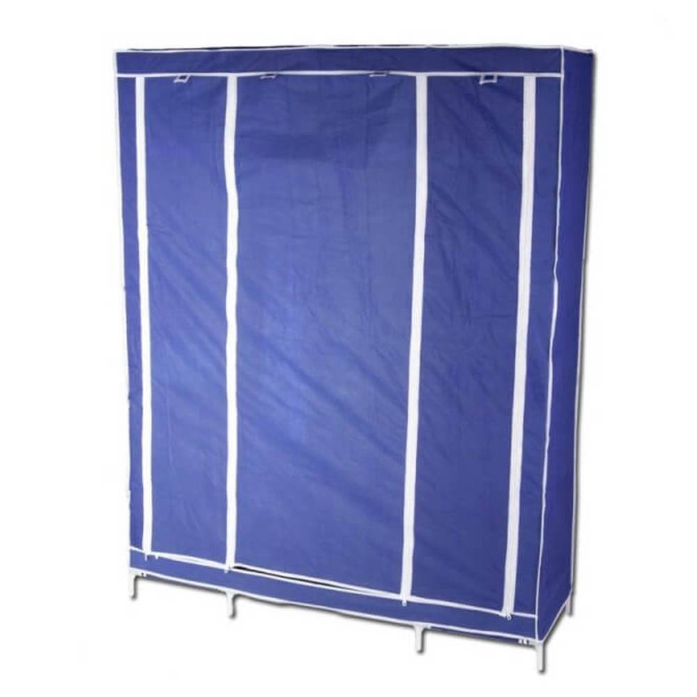 ARMOIRE DRESSING 3 PORTES (9) & ARMOIRE 3 PORTES BLEU MARINE (1)