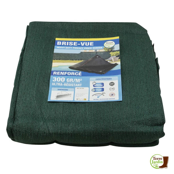 BRISE-VUE RENFORCÉ 300 G/M² (1) & BRISE-VUE RENFORCÉ 300 G 1 X 5 M (1)