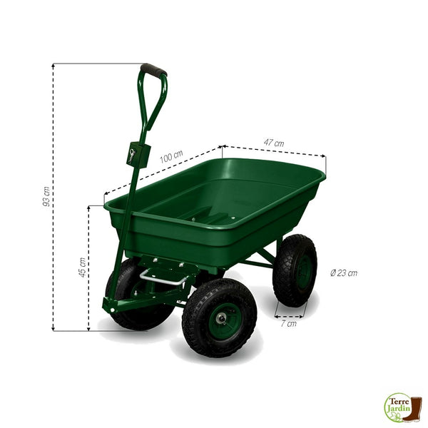 CHARIOT REMORQUE BAC PLASTIQUE (1)