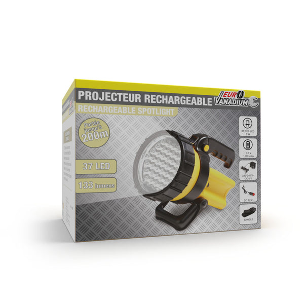 PROJECTEUR 37 LED RECHARGEABLE (2)