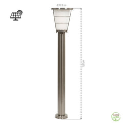 LAMPE SOLAIRE INOX 105 CM (1)