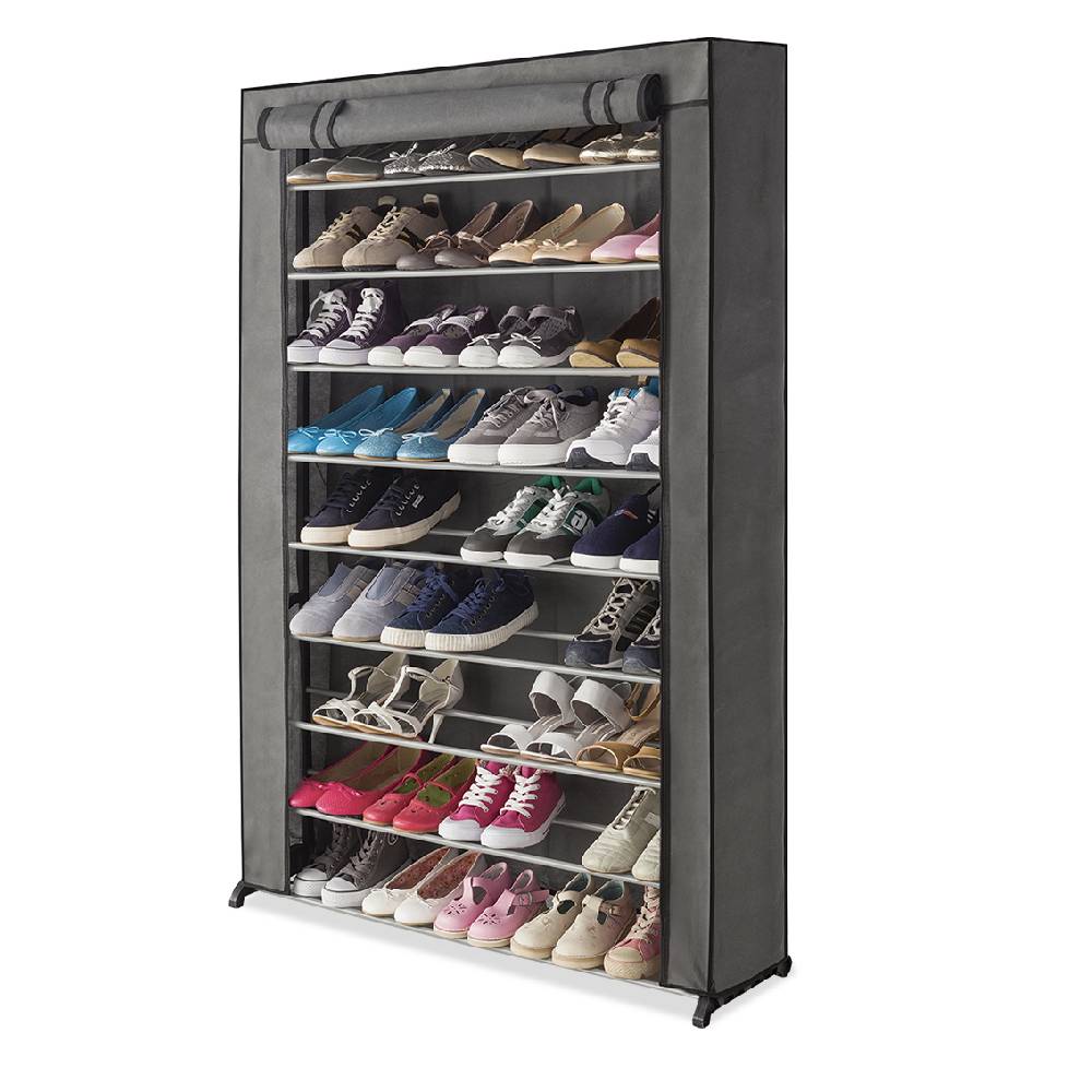 ÉTAGÈRE À CHAUSSURES 50 PAIRES AVEC HOUSSE (3)