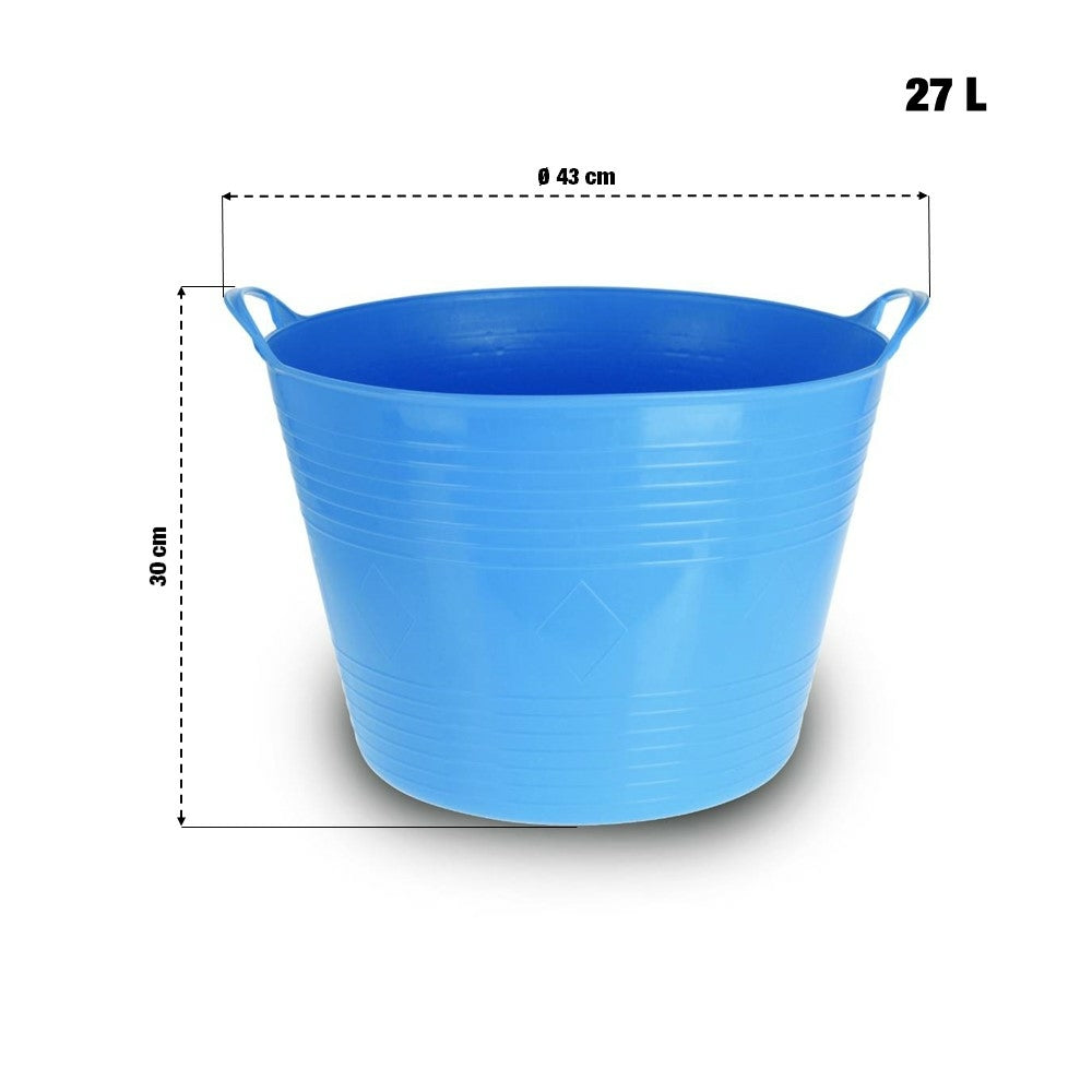 SEAU FLEXIBLE (7) & SEAU FLEXIBLE ROND 27 L (1)