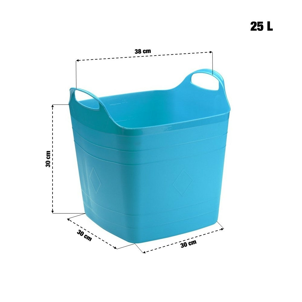 SEAU FLEXIBLE (2) & SEAU FLEXIBLE CARRÉ 25 L (2)