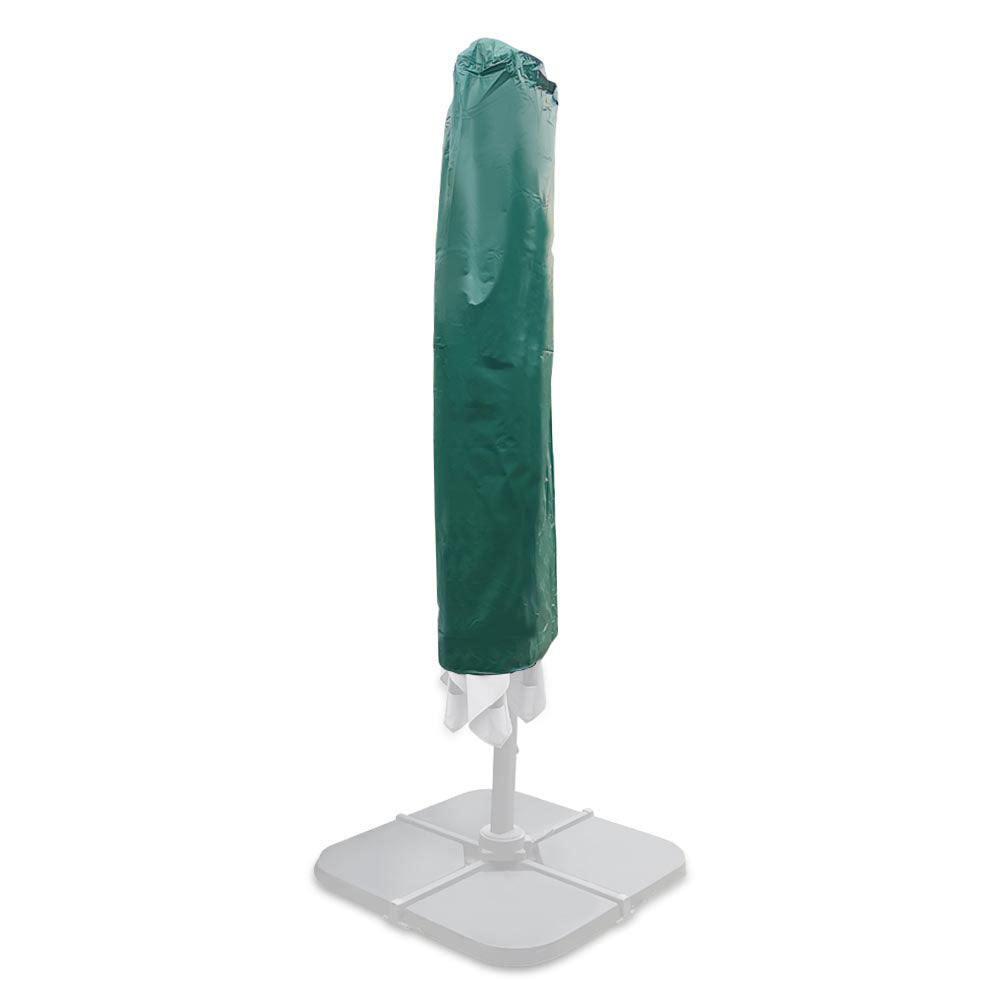 HOUSSE PARASOL DÉPORTÉ PVC VERT