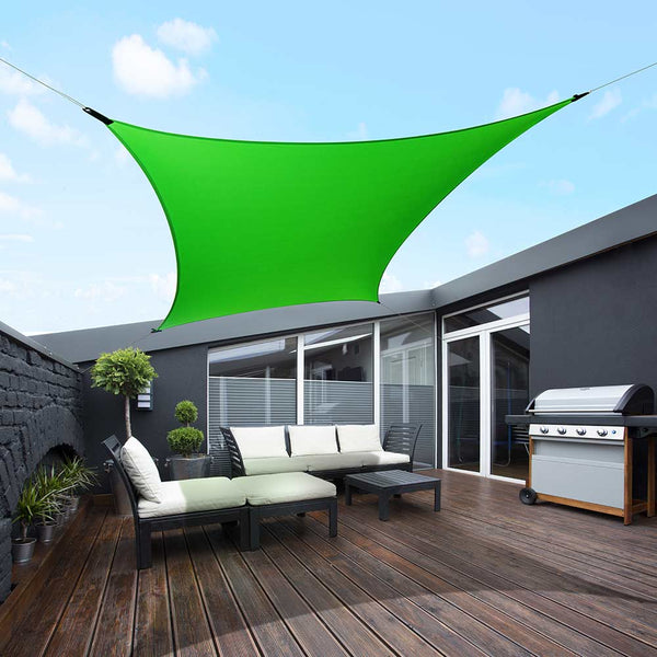VOILE D'OMBRAGE EXTENSIBLE RECTANGULAIRE & VOILE D'OMBRAGE EXTENSIBLE 2,5 X 3 M ANIS (1)