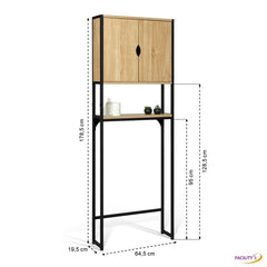 MEUBLE DESSUS WC MEMPHIS AVEC PLACARD (1)