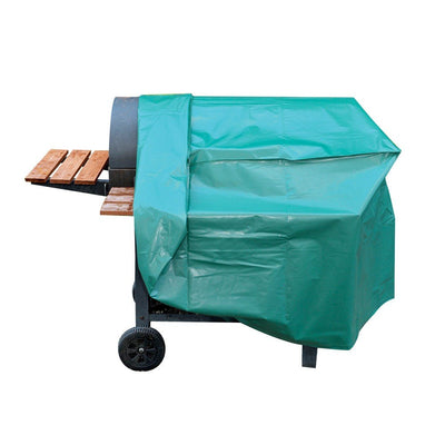 HOUSSE BARBECUE PVC VERT