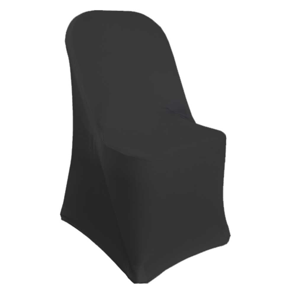 HOUSSE CHAISE ÉLASTIQUE NOIRE